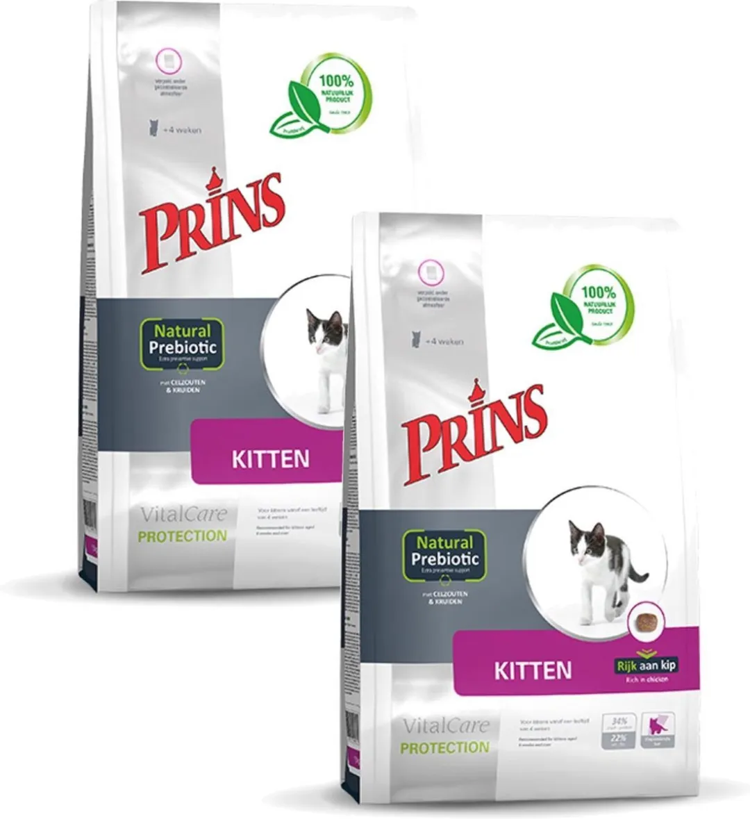 Prins Vitalcare Protection Kitten Kattenvoer - 2x1,5kg
