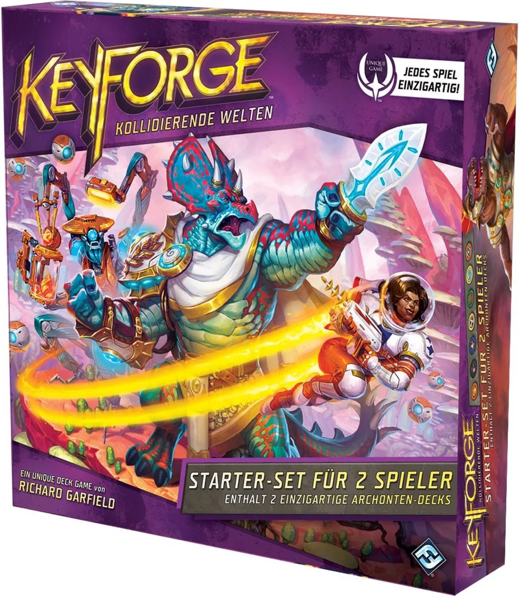 Fantasy Flight Games KeyForge Worlds Collide 2-Speler Starter