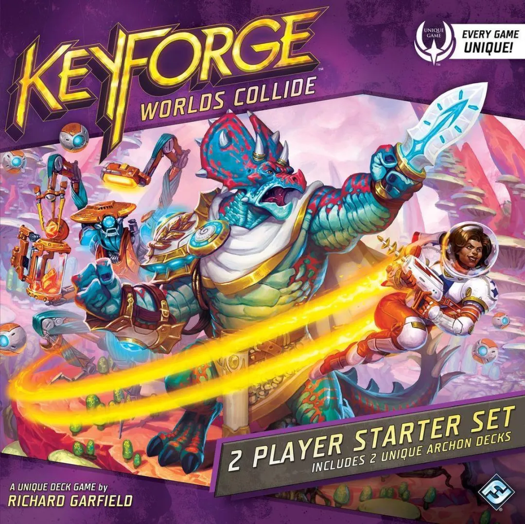 Fantasy Flight Games KeyForge Worlds Collide 2-Speler Starter - afbeelding 6 van 6