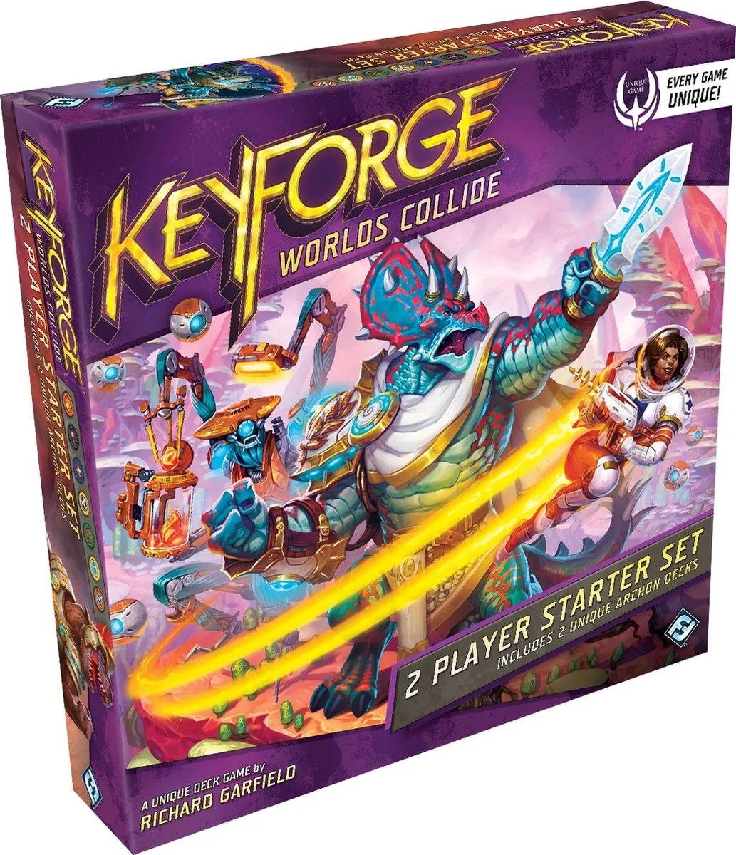 Fantasy Flight Games KeyForge Worlds Collide 2-Speler Starter