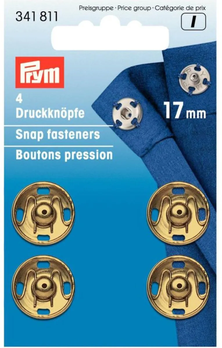 Prym Aannaaidrukknopen 17mm