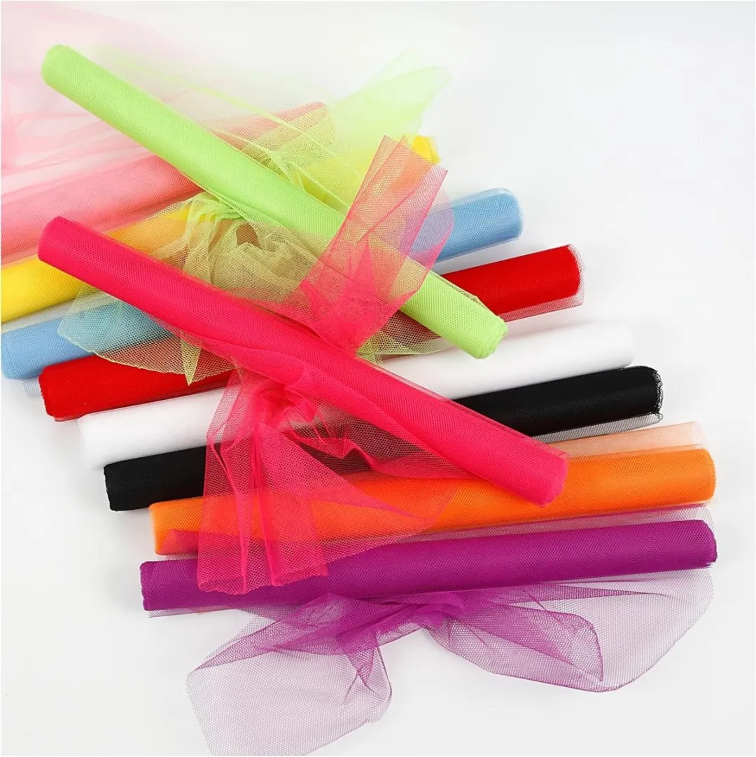 Creativ Company Tule Assortiment 50m - 10x5m