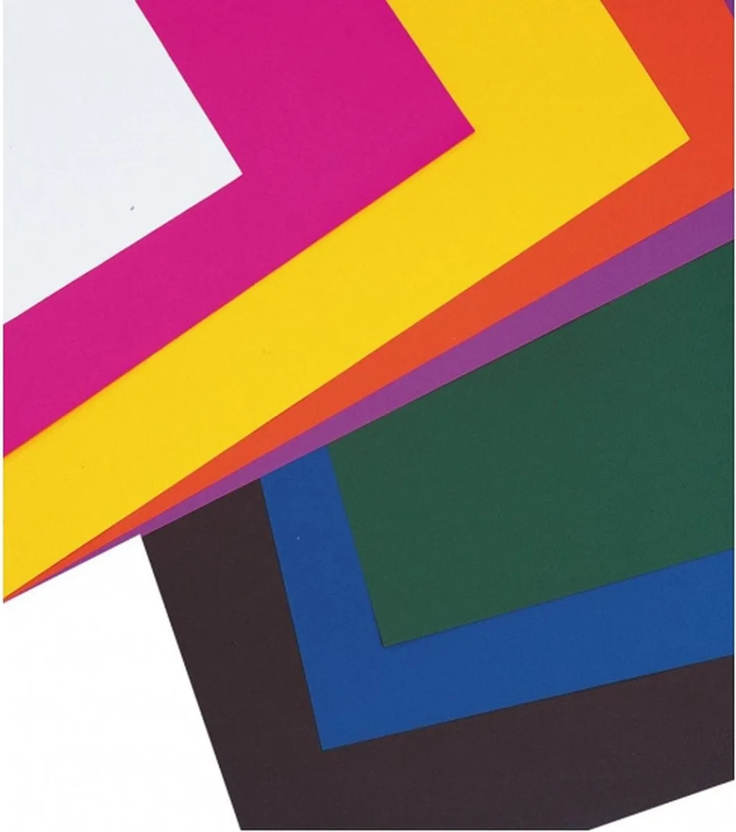 Rayher Tekenpapier Roze 5 Stuks 50x70cm