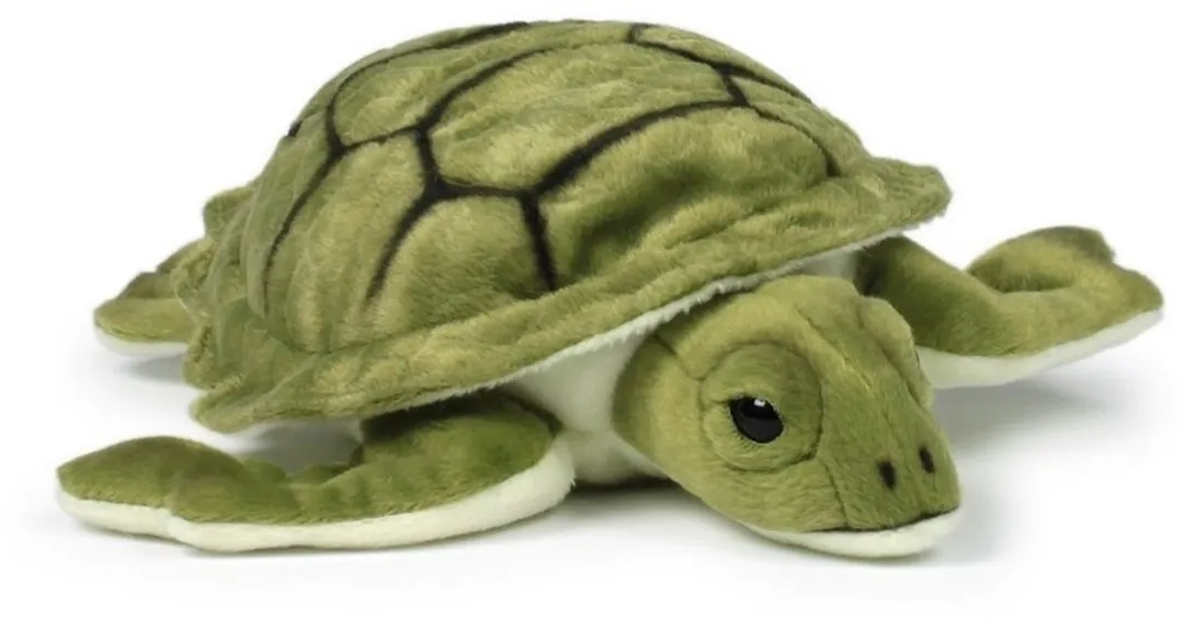 Bon Ton Toys WWF Zeeschildpad Knuffel 23cm - Groen