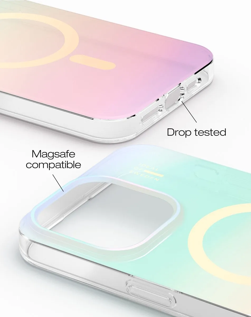 iDeal of Sweden Clear Case Mid MagSafe iPhone 15 Pro Max - Shimmer