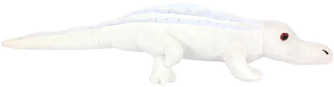 PIA Pluche Knuffel Krokodil Wit 50cm