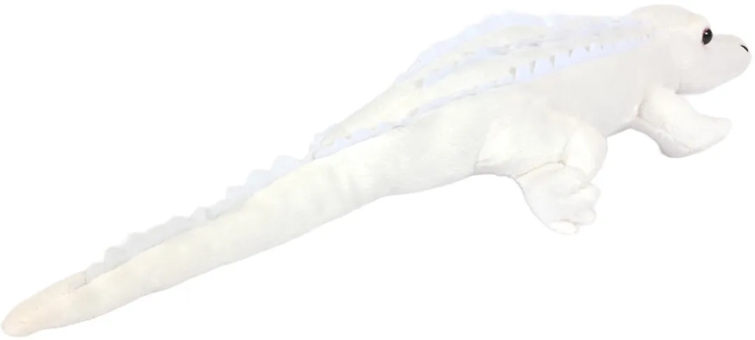 PIA Pluche Knuffel Krokodil Wit 50cm