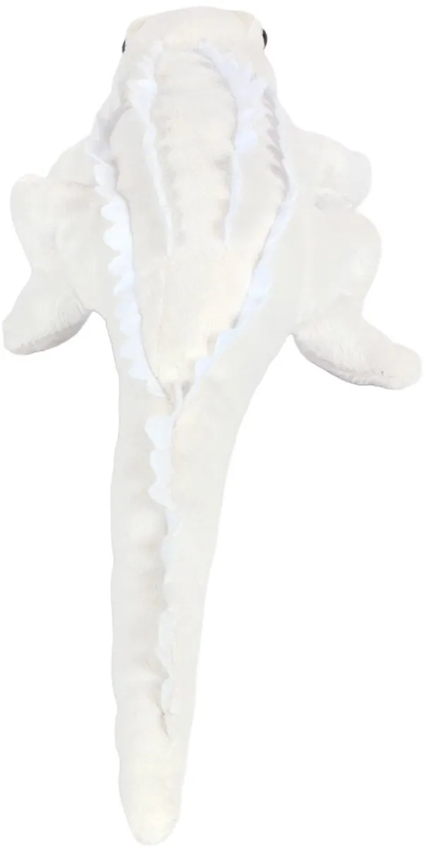 PIA Pluche Knuffel Krokodil Wit 50cm