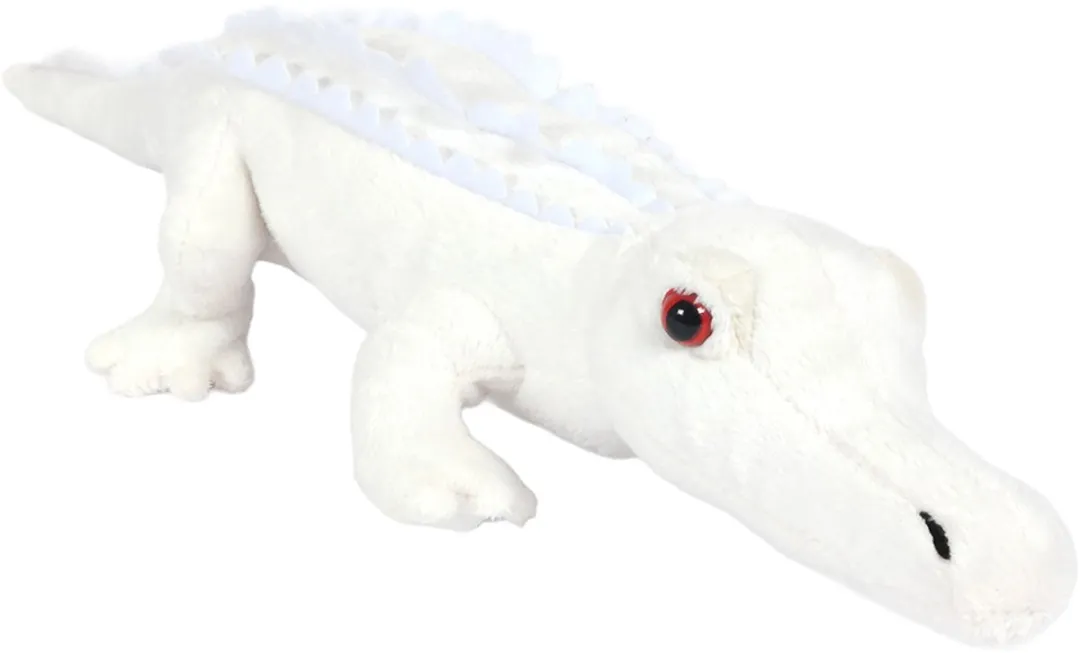 PIA Pluche Knuffel Krokodil Wit 50cm