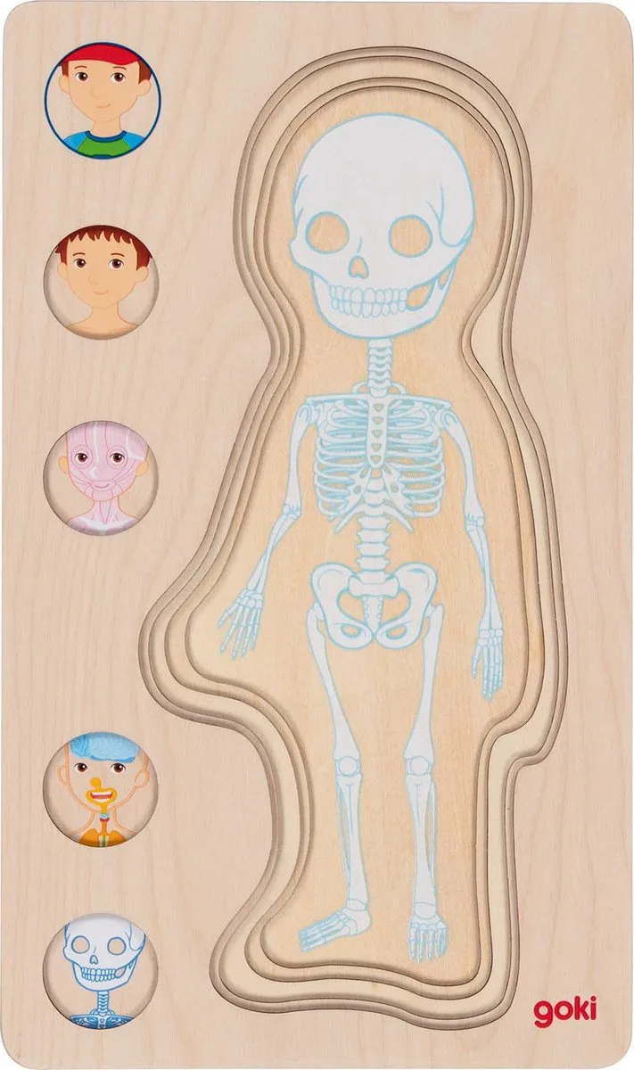 Goki Puzzle Boy - 29 Stuks - Multicolor