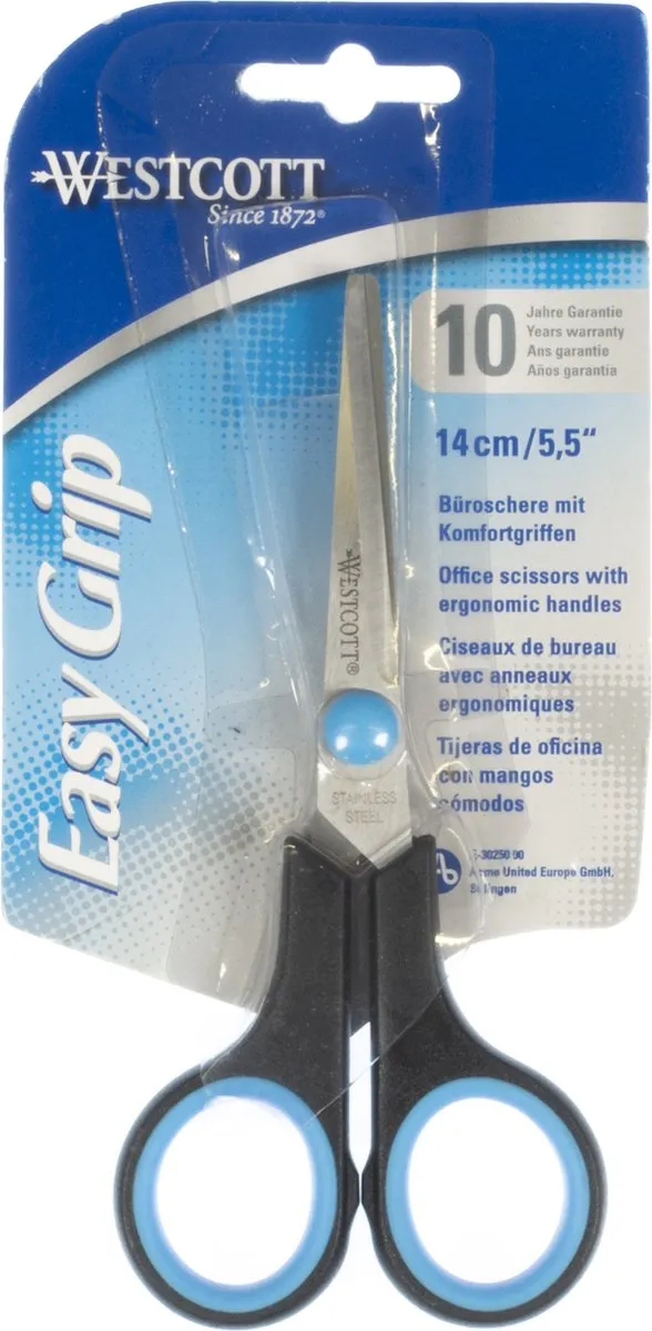 Westcott AC-E30250 Schaar 13cm - Groene Softgrip
