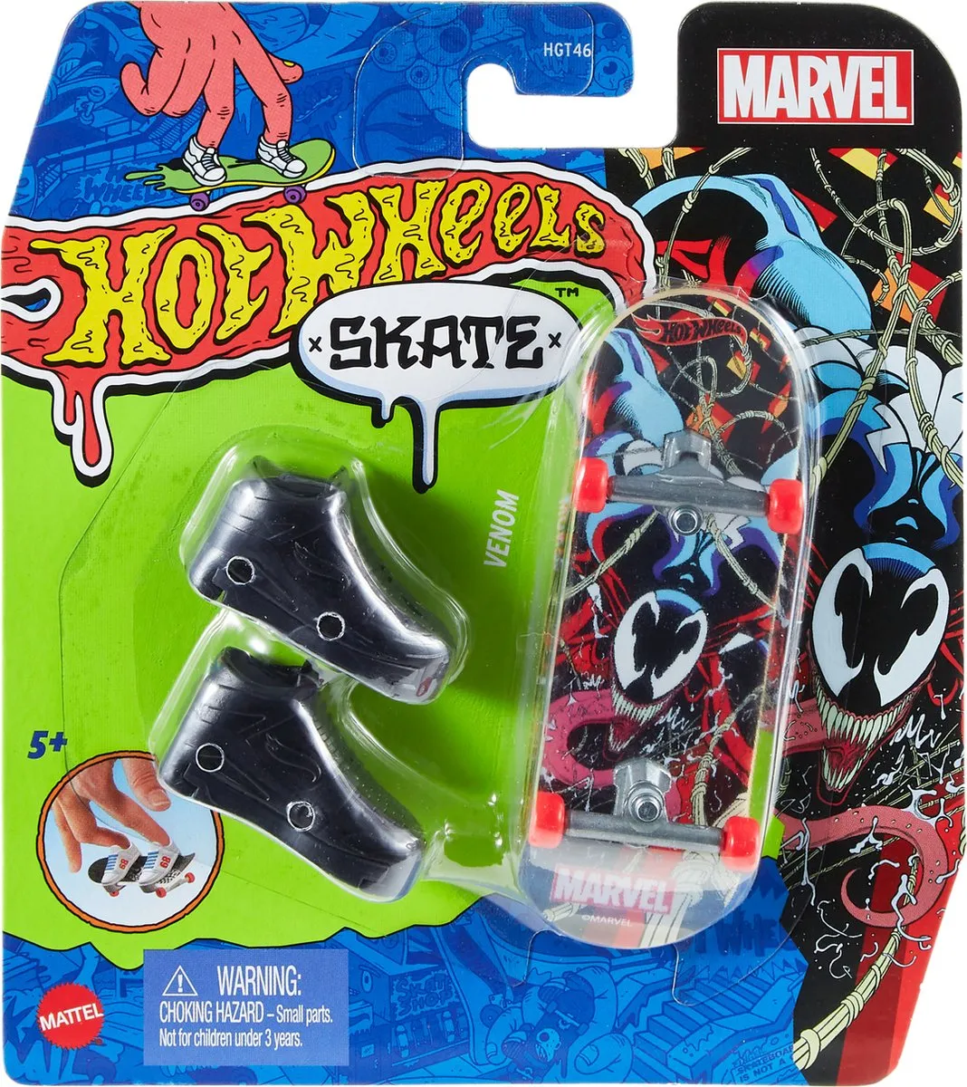 Hot Wheels HNG25 Vingerskateboardset - Meerkleurig