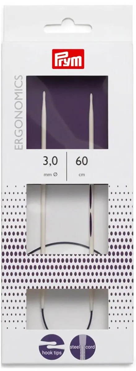 Prym Ergonomics Rondbreinaald 60cm 3.00mm - Uni