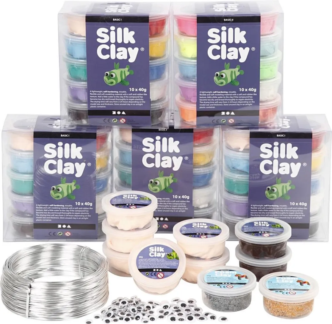 Creativ Company Silk Clay Klassenset