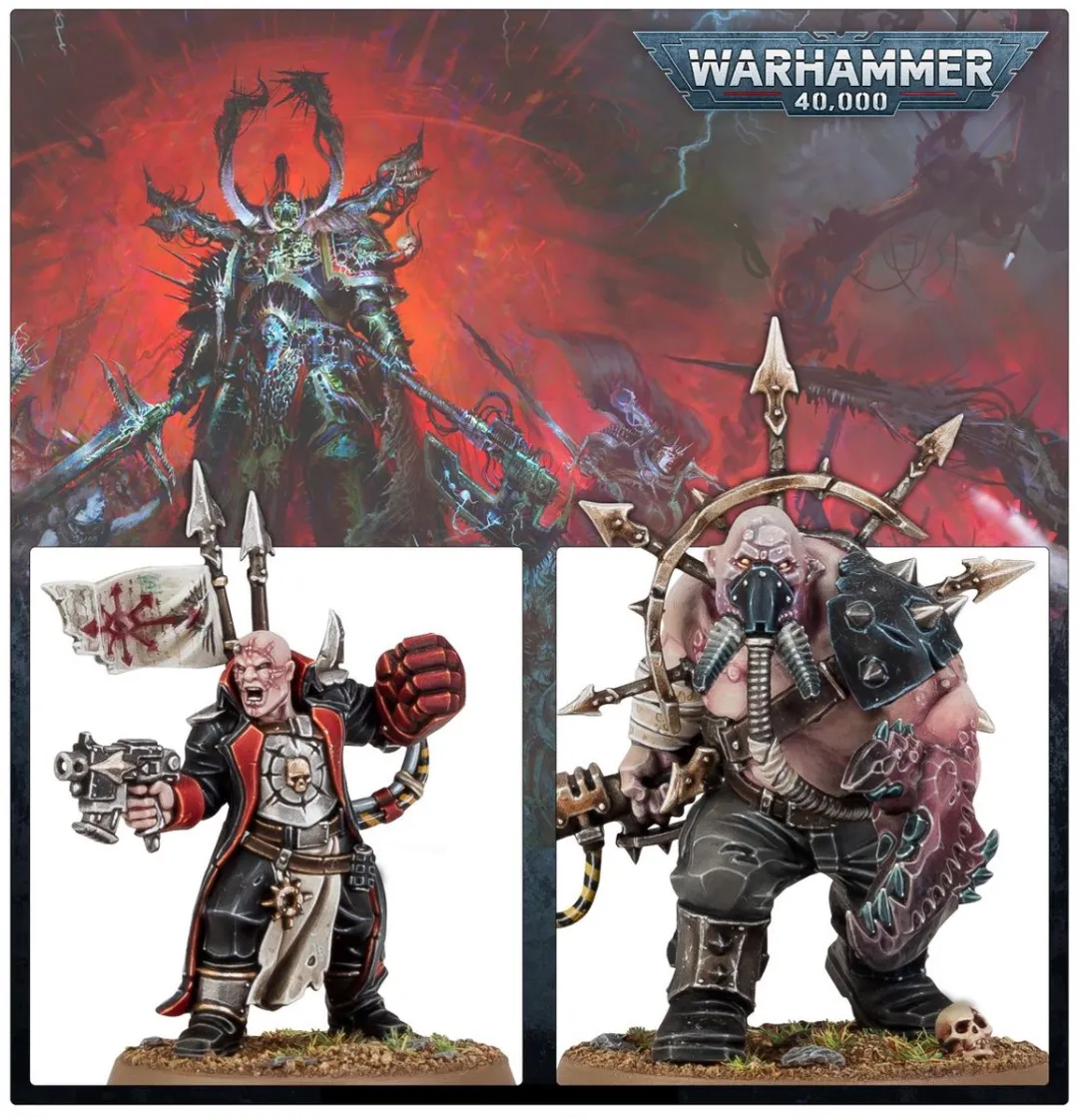 Games Workshop Chaos Space Marines Traitor Enforcer 12-delig - afbeelding 6 van 6