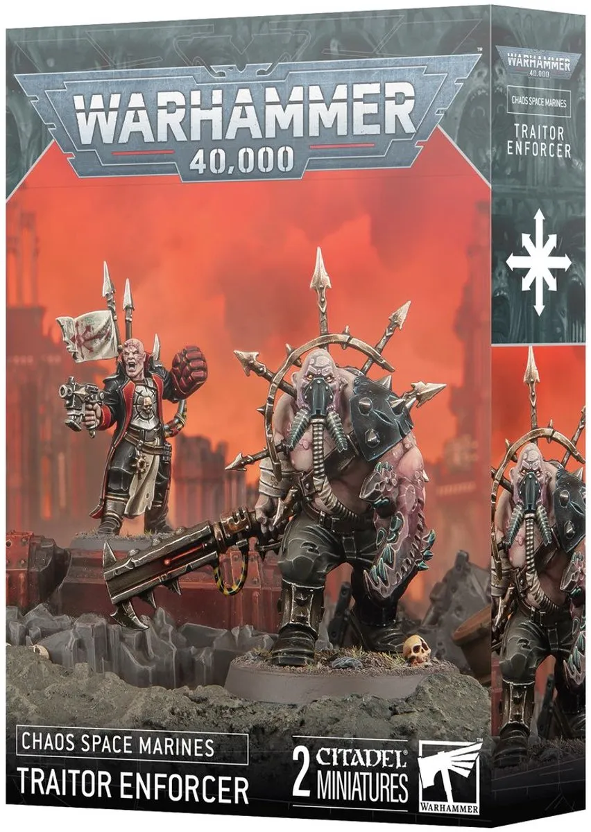 Games Workshop Chaos Space Marines Traitor Enforcer 12-delig