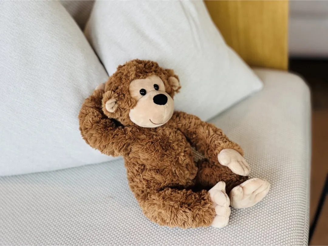Teddy Hermann Knuffeldier Aap Fritz - 32cm - Lichtbruin