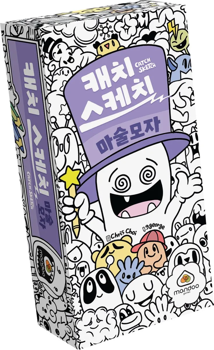 Catch Sketch: Magic Hat - Gezelschapsspel - Uitbreiding - Engelstalig - Mandoo Games