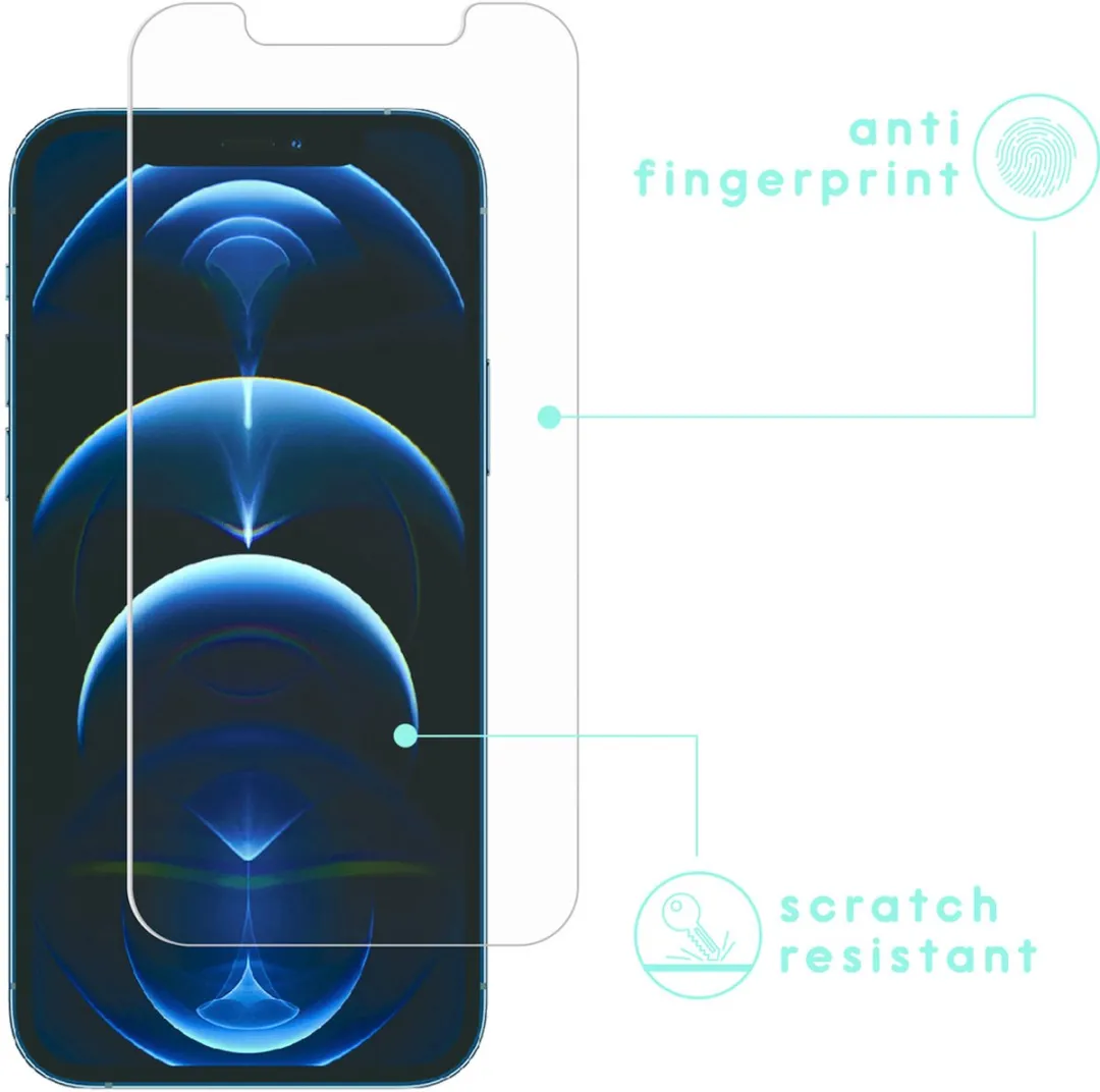 Imoshion Screenprotector iPhone 12/12 Pro - Gehard Glas