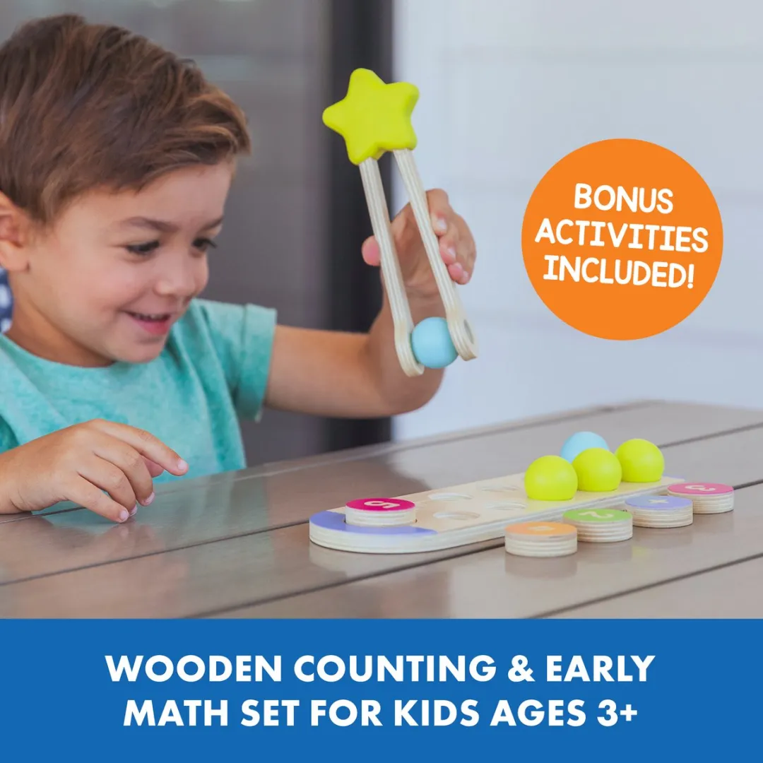 Learning Resources Houten Tel- en Matchset 950EI1406 - Multicolor