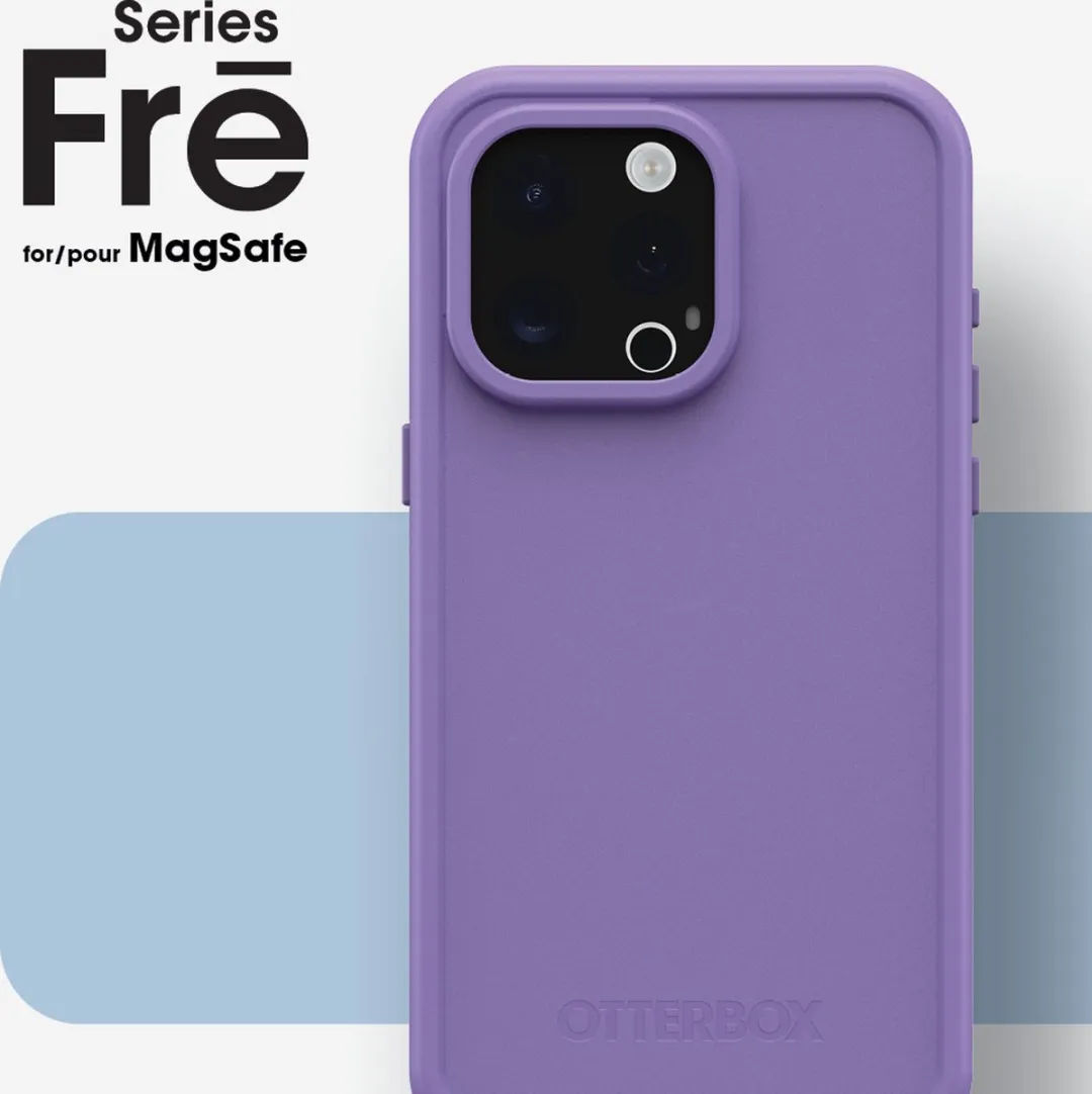 OtterBox Fre Mag Hoesje iPhone 15 Pro Max - Paars - 77-93431