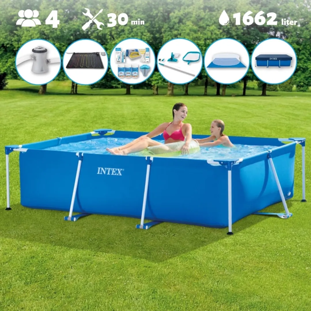 Intex Zwembad 220x150x60cm Blauw
