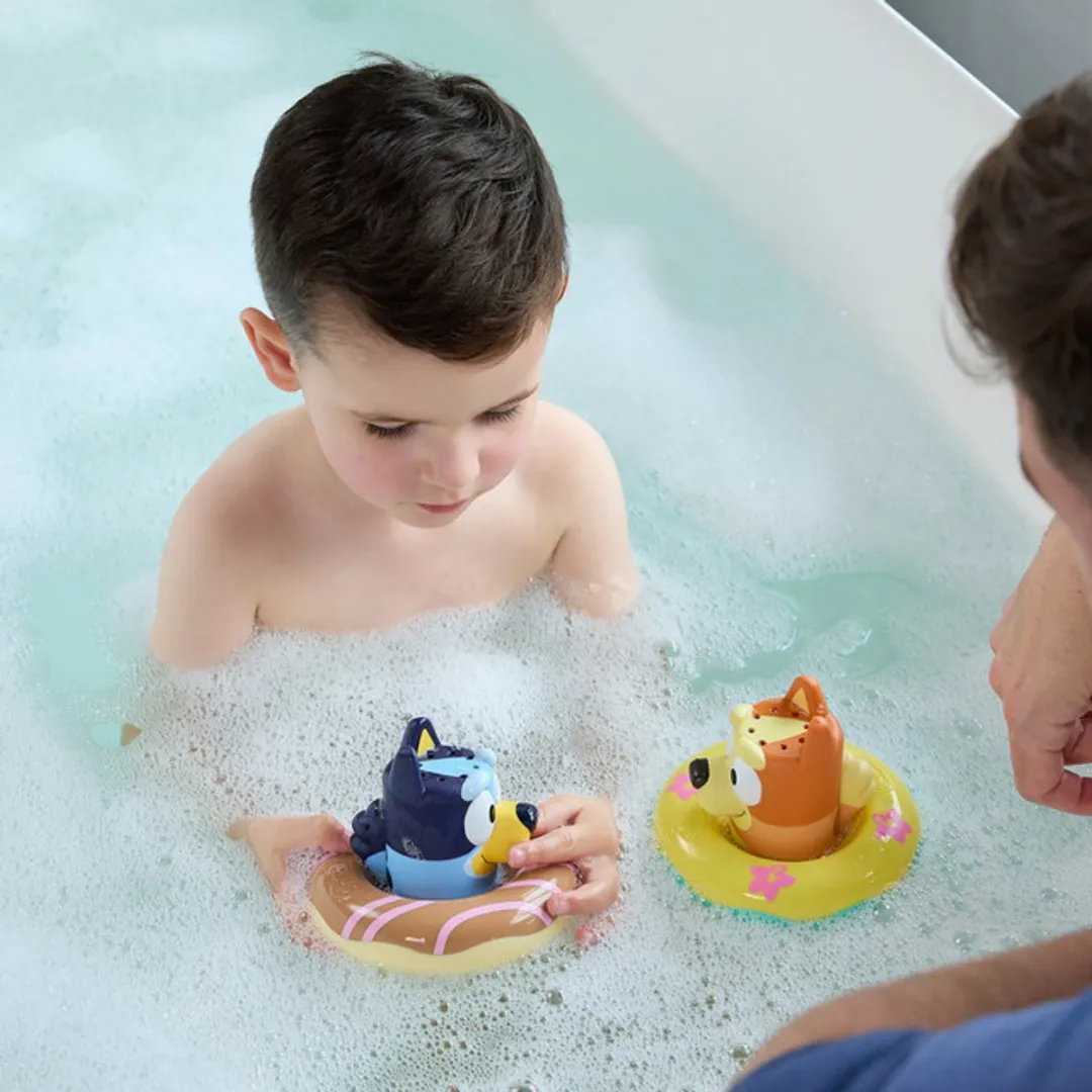 Tomy Bluey Drijvende Figuren 2-Pack - Multicolor