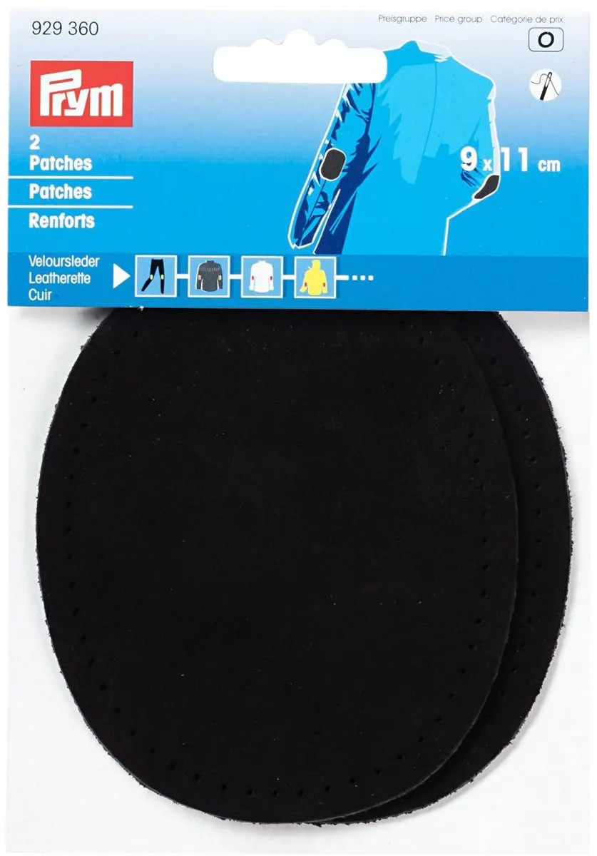 Prym Leder Patches - Zwart - afbeelding 6 van 6