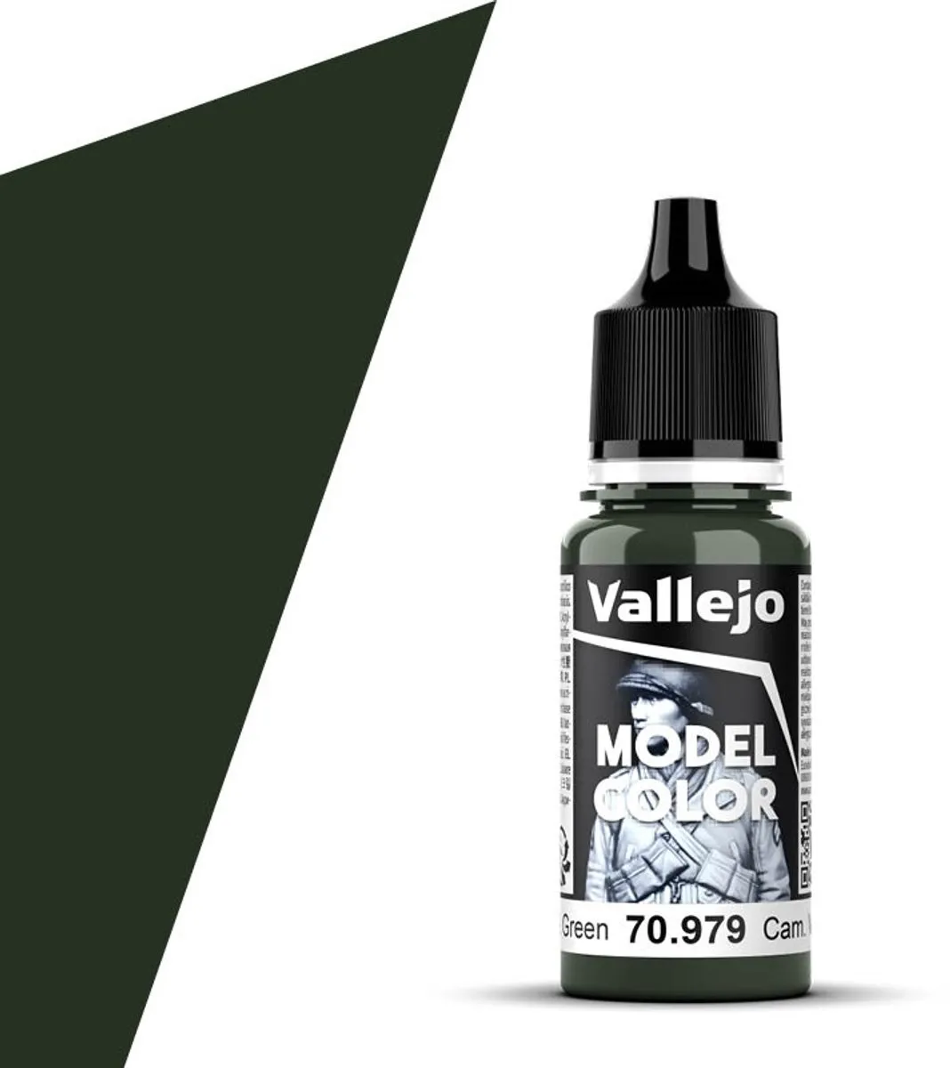Vallejo Model Color German Camouflage Dark Green Acrylverf 17ml