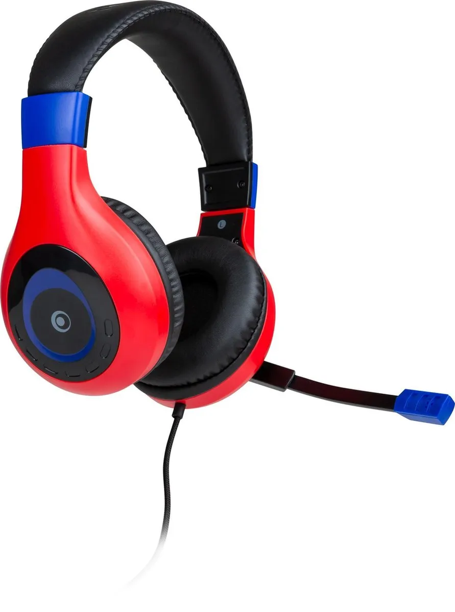 Bigben Stereo Gaming Headset V1 Nintendo Switch - Blauw/Rood