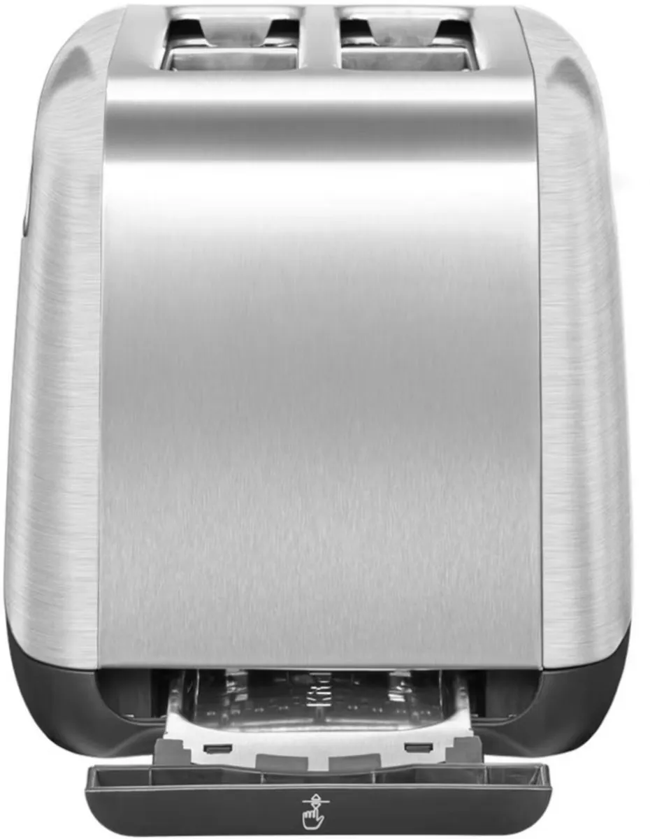 KitchenAid 5KMT221ESX Broodrooster 2 Sleuven - 1100W