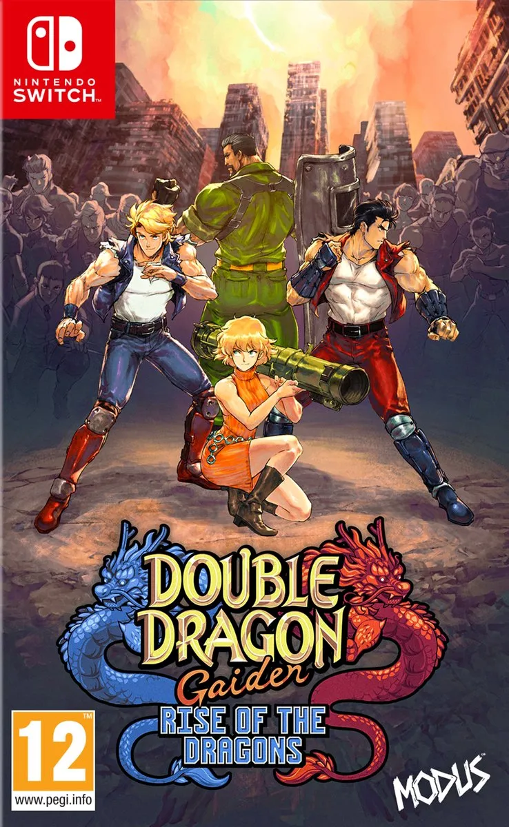 Mindscape Double Dragon Gaiden Rise of the Dragons Switch - 2 Spelers