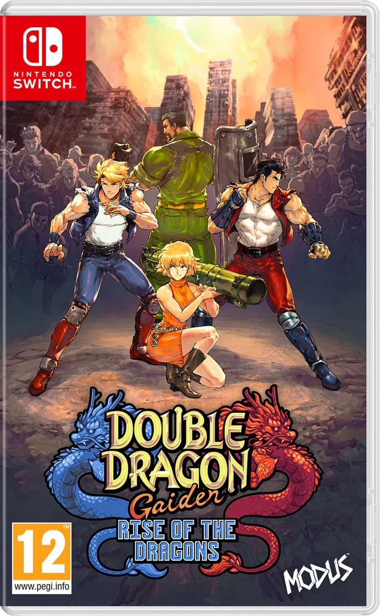Mindscape Double Dragon Gaiden Rise of the Dragons Switch