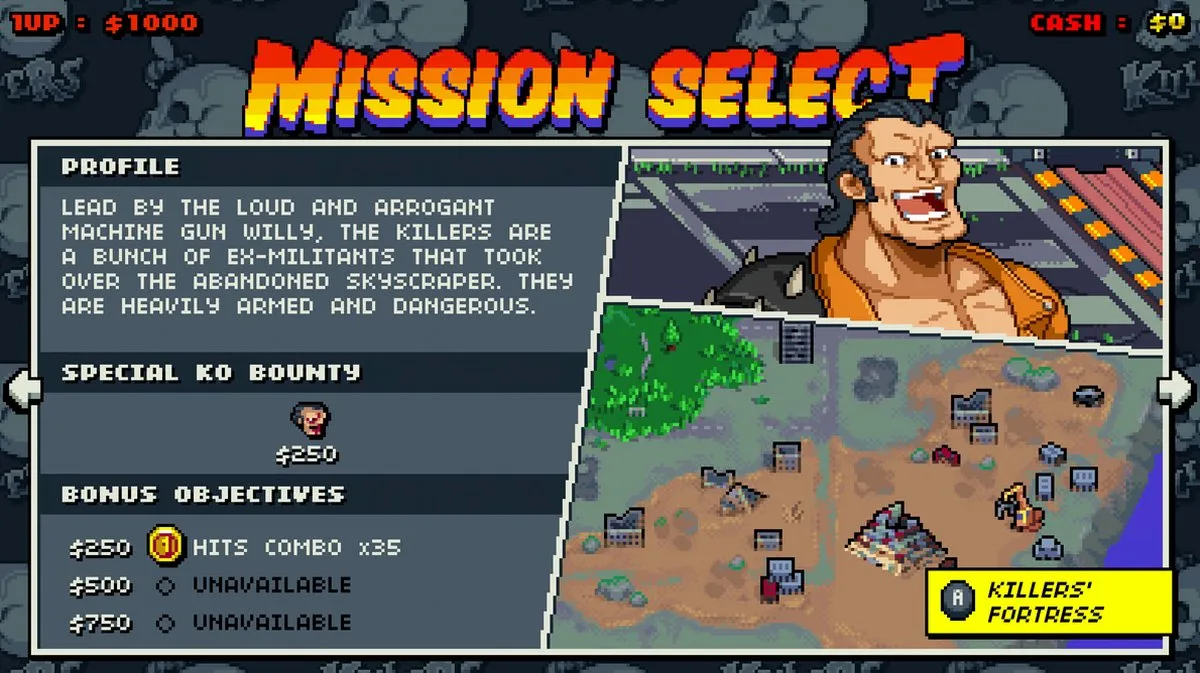 Mindscape Double Dragon Gaiden Rise of the Dragons Switch - 2 Spelers