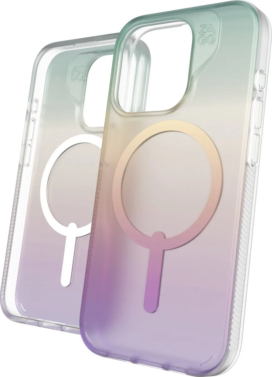 Gear4 Milan MagSafe Hoesje Regenboog - iPhone 15 Pro