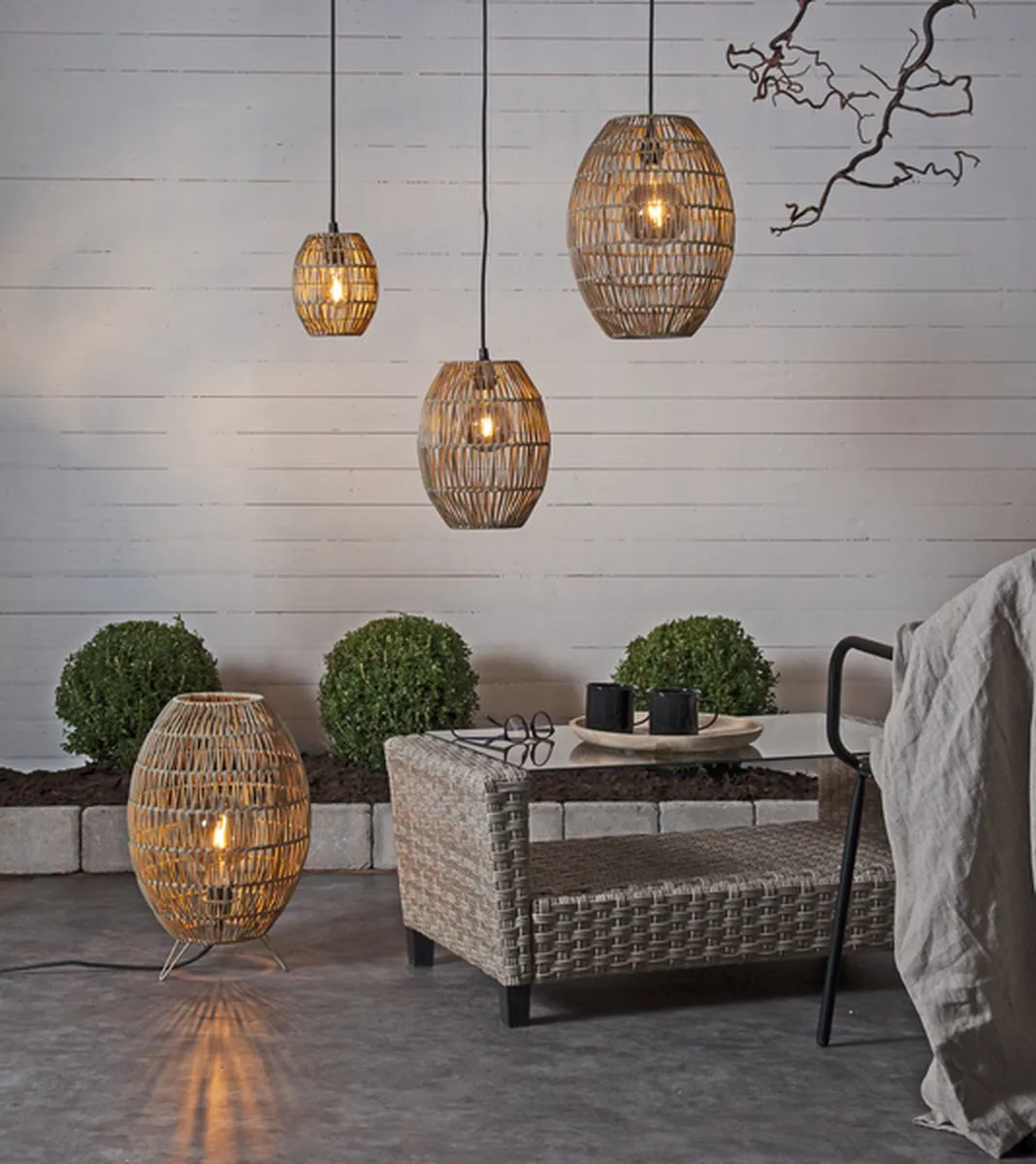 G95 Globelamp - E27 - 1.8W - Super Warm Wit <2200K - Filament - Rookglas