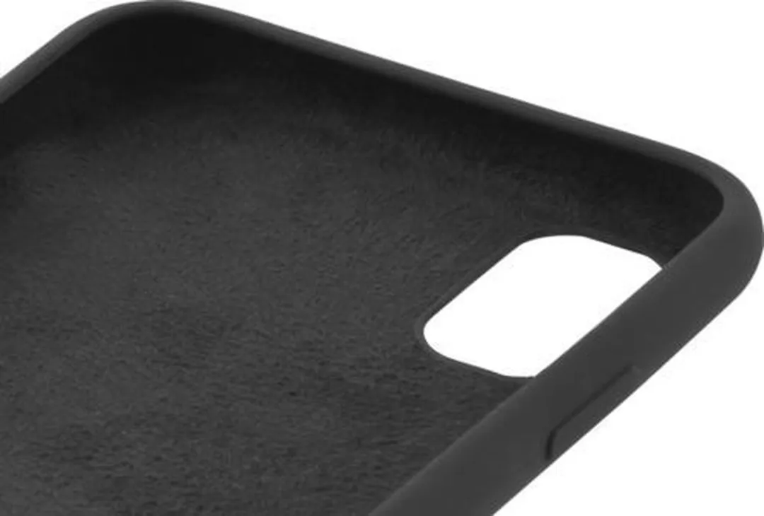 Azuri MH by Liquid Silicon Hoesje - Zwart - Samsung Galaxy S20 Plus
