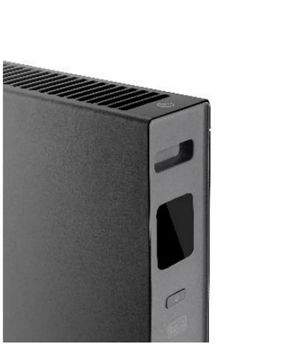 BLACK+DECKER BXCSH2001E Convectorradiator 2000W - Zwart - afbeelding 2 van 6