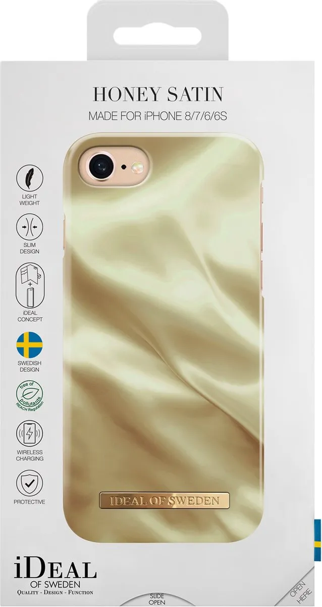 iDeal of Sweden iPhone 6/6s Hoesje Honey Satin - Goud