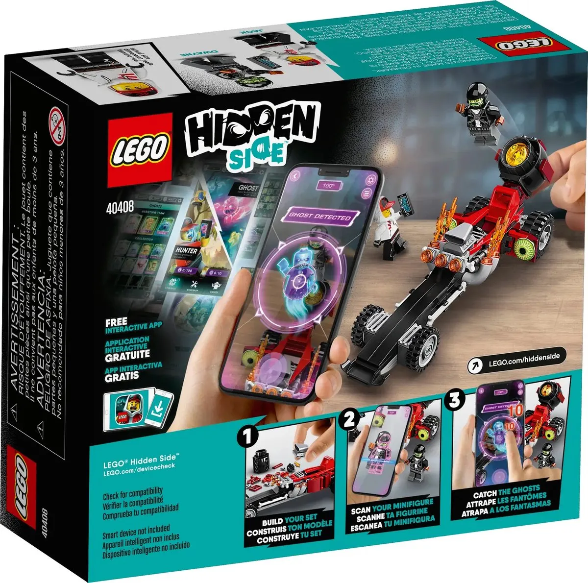 LEGO Hidden Side Dragracer 40408 - 126 Stukken