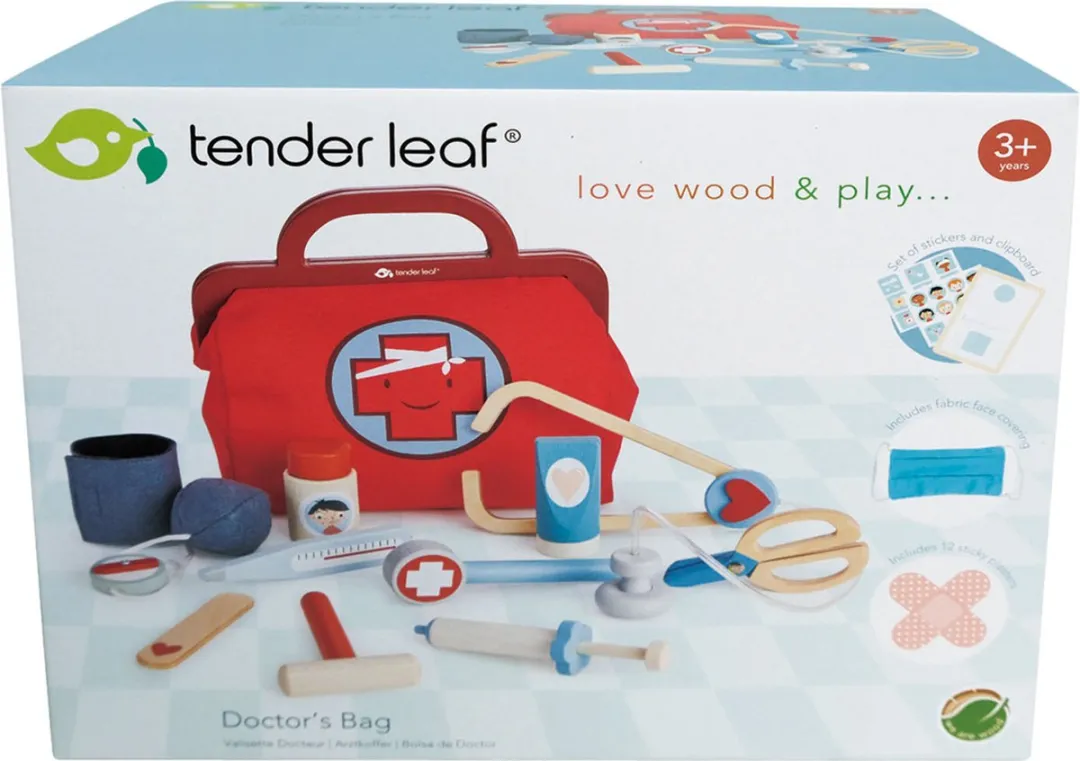 Tender Leaf Dokterstas - Rood