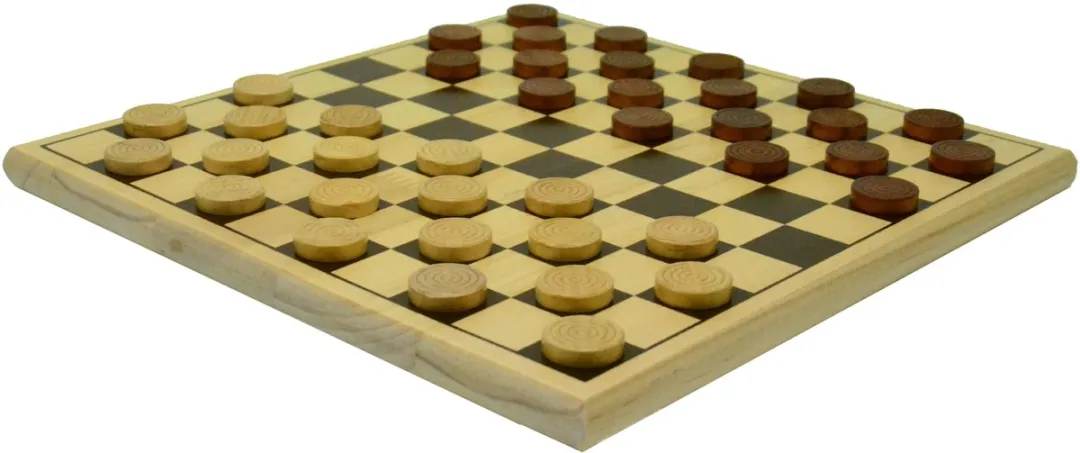 HOT Games Schaak-Dam-Set Hout 29x29cm - MPN 670237