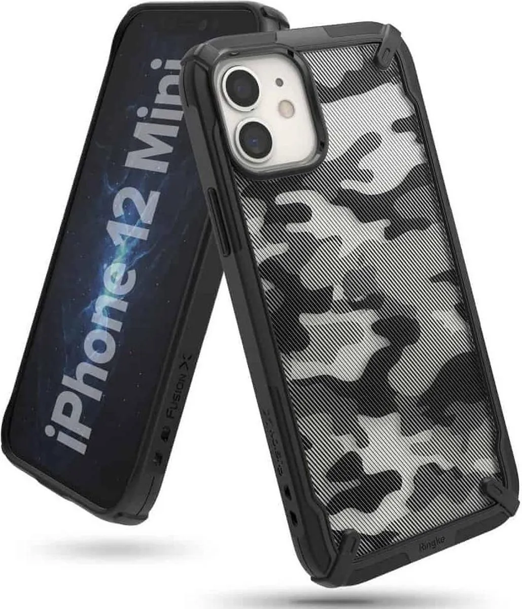 Ringke Fusion X Camo TPU Hoesje iPhone 12 Mini