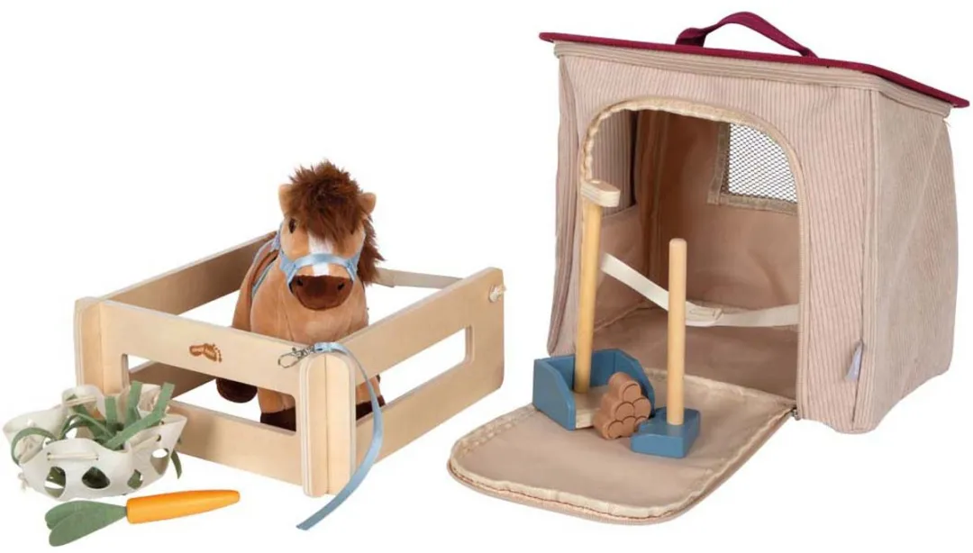 Small Foot Speelset Paard met Stal 12731 - Multicolor