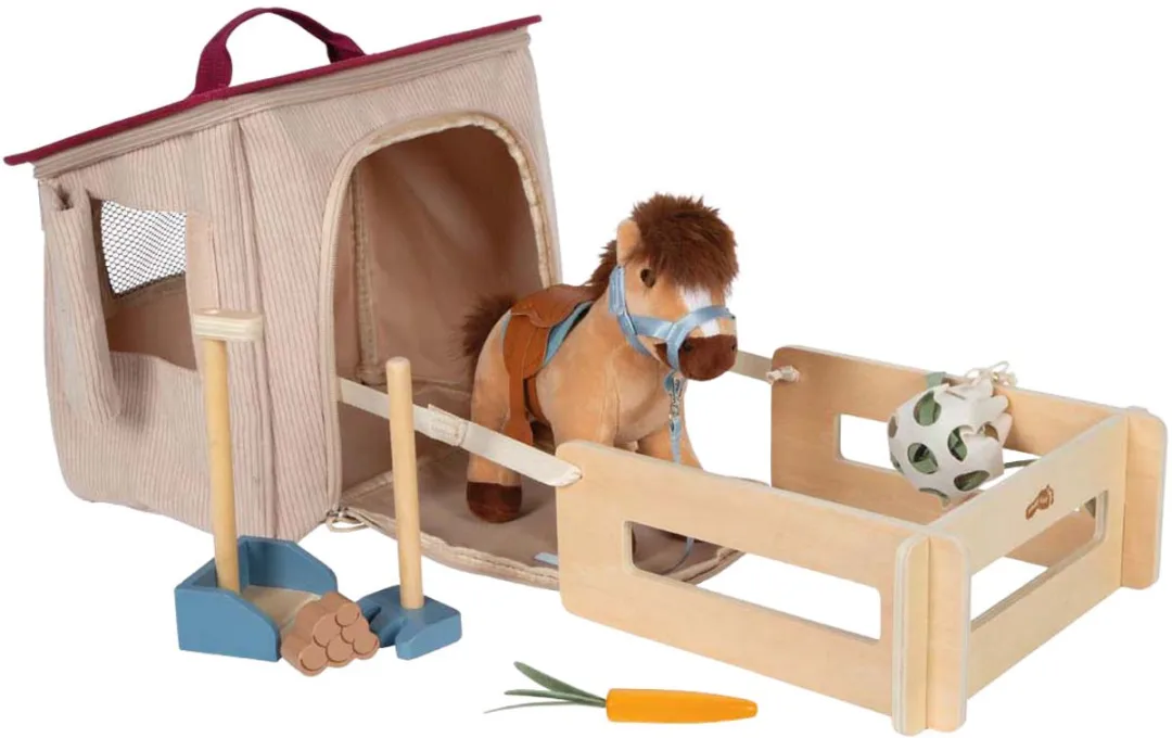 Small Foot Speelset Paard met Stal 12731 - Multicolor