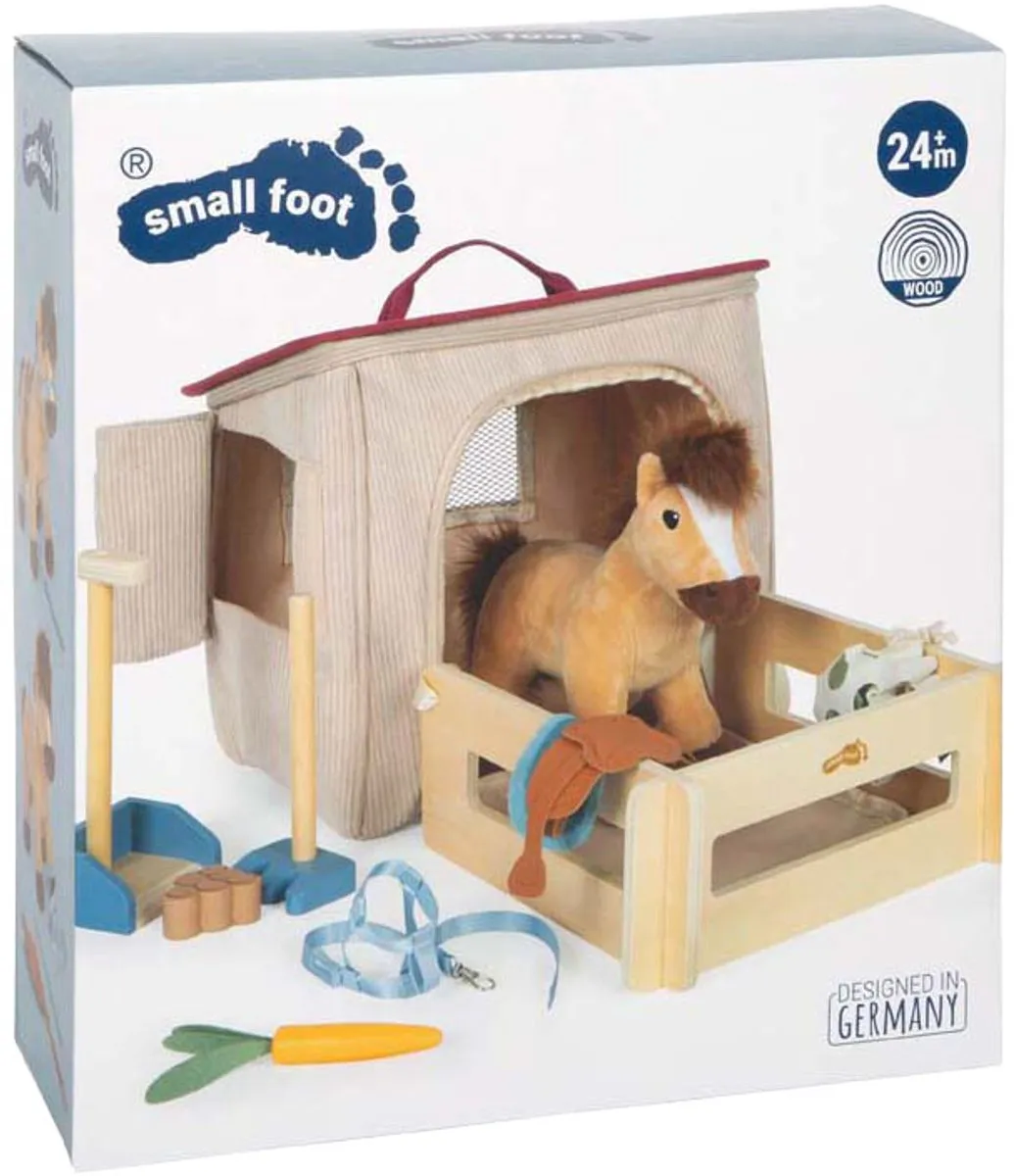 Small Foot Speelset Paard met Stal 12731 - Multicolor