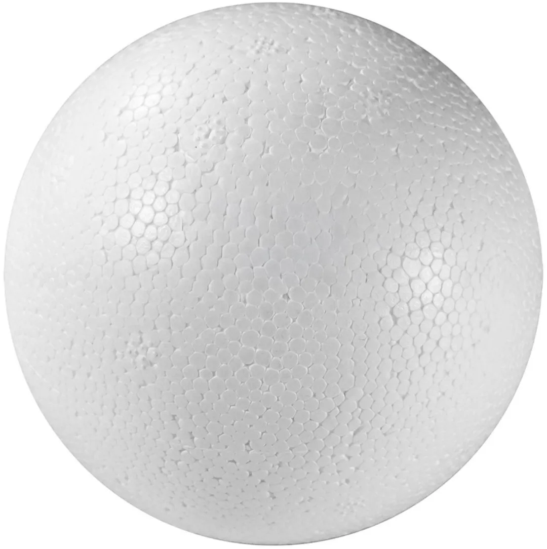 Rayher Piepschuim Bol Wit Ø8cm