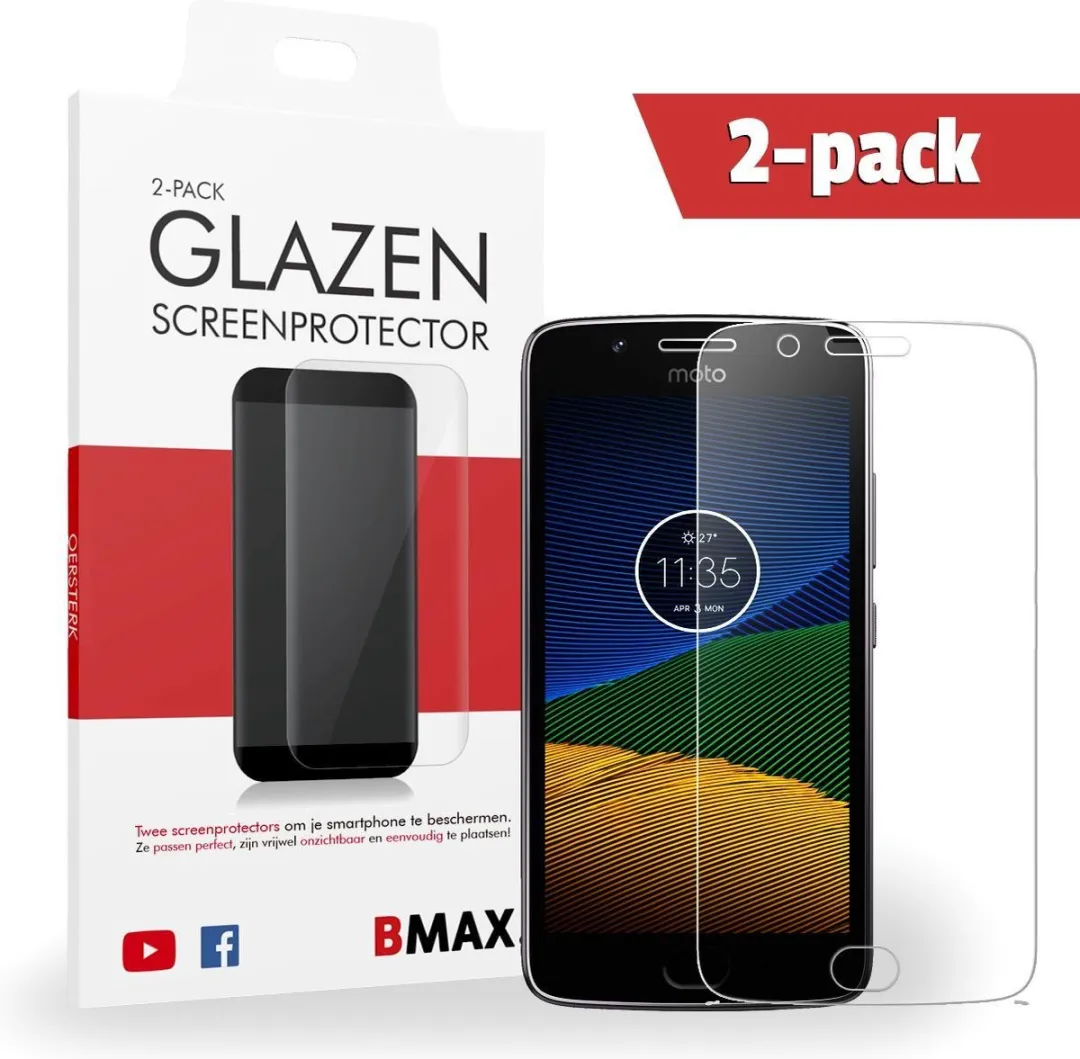 BMAX Glazen Screenprotector Motorola Moto G 5G