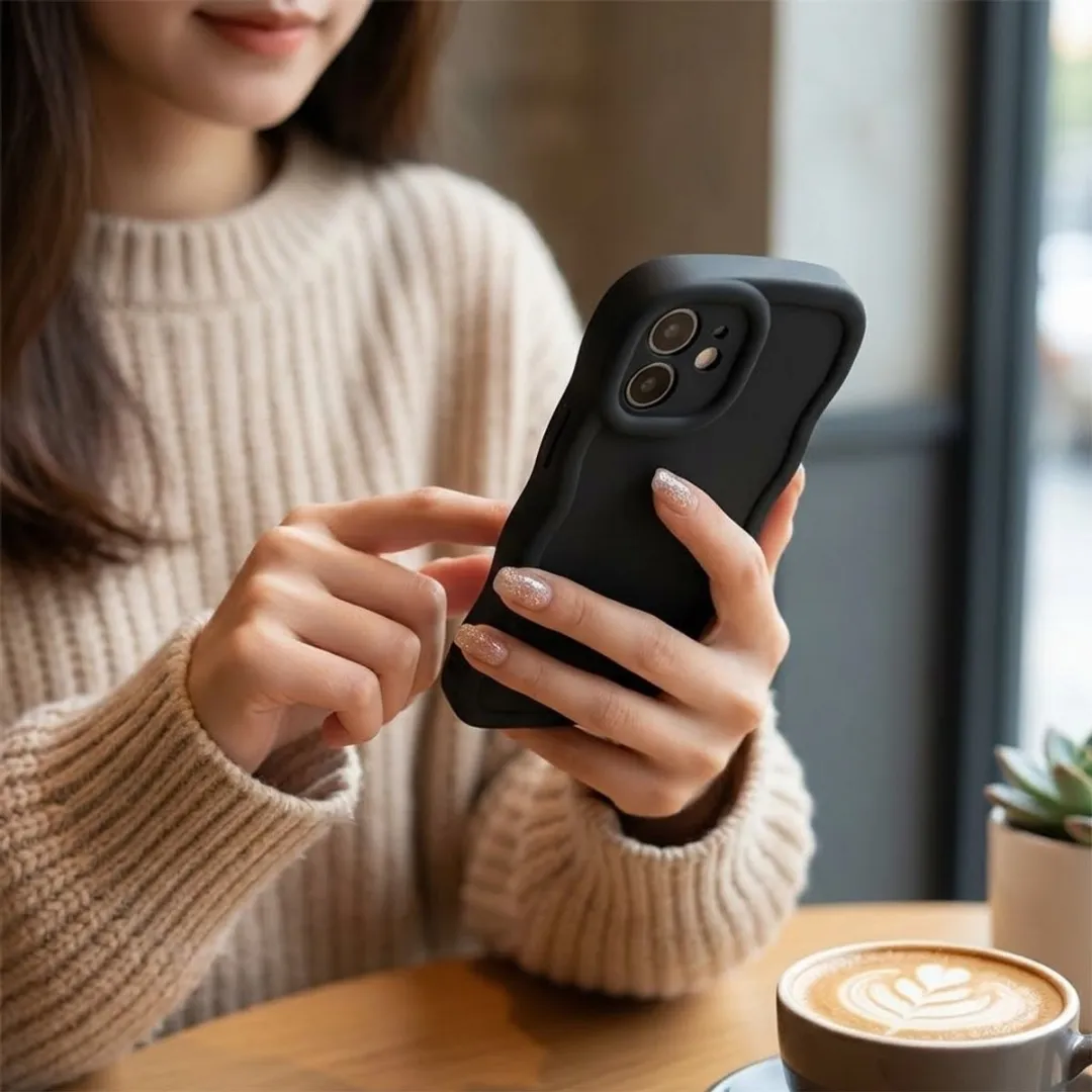 NUVEX iPhone 16 Plus Siliconen Hoesjes - 6 Stuks - Mintgroen/Zwart/Roz