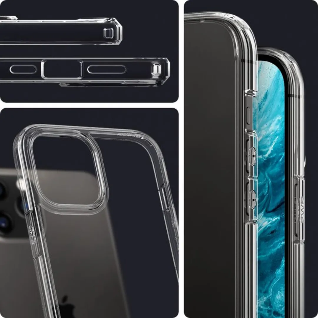 Spigen Crystal Hybrid ACS01476 Hoesje - iPhone 12 Pro Max - Transparant - afbeelding 6 van 6